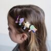 Mimi & Lula Mimi & Lula Sealife Mini Clips 5060925059465 Mimi SS25 Verzorging Haaraccessoires Haarspeldjes Wijs west