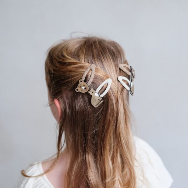 Mimi & Lula Mimi & Lula Larry Leopard Clic Clacs 5060925059618 Mimi SS25 Verzorging Haaraccessoires Haarspeldjes Wijs west