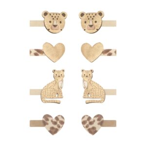 Mimi & Lula Larry Leopard Mini Clips