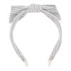 Mimi & Lula Mimi & Lula Seaside Stripe Bow Alice 5060925059809 Mimi SS25 Verzorging Haaraccessoires Haarbanden Wijs west