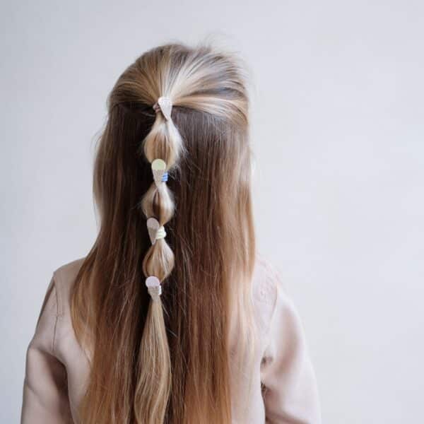 Mimi & Lula Mimi & Lula Ice Cream Mini Ponies 5060925059854 Mimi SS25 Verzorging Haaraccessoires Haarelastiekjes Wijs west