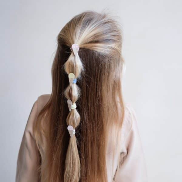Mimi & Lula Mimi & Lula Ice Cream Mini Ponies 5060925059854 Mimi SS25 Verzorging Haaraccessoires Haarelastiekjes Wijs west