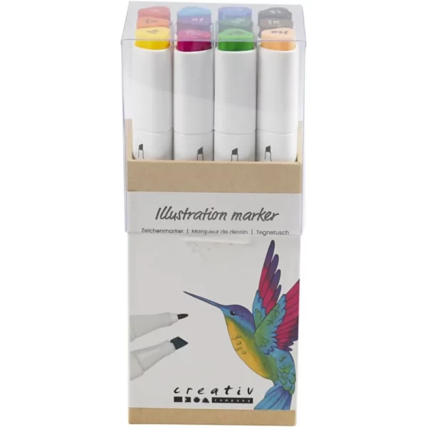 Alcohol Markers Standaardkleuren