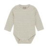 Huttelihut Huttelihut Body LS Melange Rib Irish Cream 5713438274589 Huttelihut SS25 Kleding & Accessoires Baby Rompers Wijs west