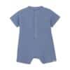 Huttelihut Huttelihut Playsuit SS Muslin Quiet Harbor 5713438275210 Huttelihut SS25 Kleding & Accessoires Baby Pakjes Wijs west