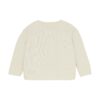 Huttelihut Huttelihut Cardigan Knit Antique White 5713438275494 Huttelihut SS25 Kleding & Accessoires Baby Bovenstukjes Wijs west