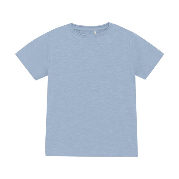 Huttelihut Huttelihut T-Shirt SS Soft Chambray 5713438278020 Huttelihut SS25 Kleding & Accessoires Shirts T-shirts Wijs west