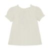 Huttelihut Huttelihut Blouse SS Woven Antique White 5713438279065 Huttelihut SS25 Kleding & Accessoires Shirts  Wijs west