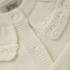 Huttelihut Huttelihut Cardigan Knit Antique White 5713438280665 Huttelihut SS25 Kleding & Accessoires Sweaters & Truien  Wijs west