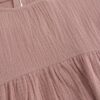 Huttelihut Huttelihut Jurk SS Muslin Ash Rose 5713438281143 Huttelihut SS25 Kleding & Accessoires Rokjes & Jurkjes  Wijs west
