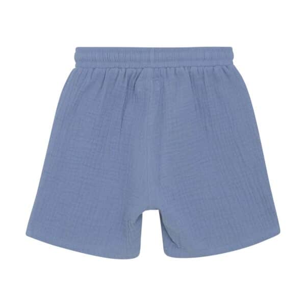 Huttelihut Huttelihut Shorts Muslin Quiet Harbor 5713438282102 Huttelihut SS25 Kleding & Accessoires Broeken Korte Broeken Wijs west