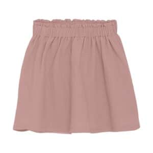 Huttelihut Huttelihut Rok Muslin Ash Rose 5713438282669 Huttelihut SS25 Kleding & Accessoires Rokjes & Jurkjes  Wijs west