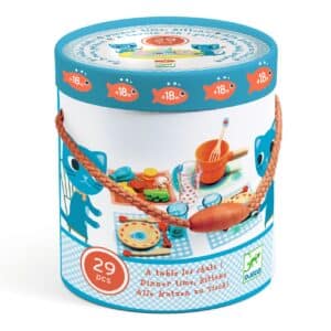 Djeco Kinderservies Aan Tafel Katjes verpakking