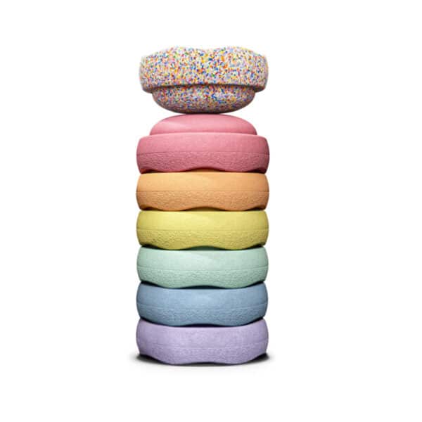 Stapelstein® SPECIAL | RAINBOW | Mini - Pastel