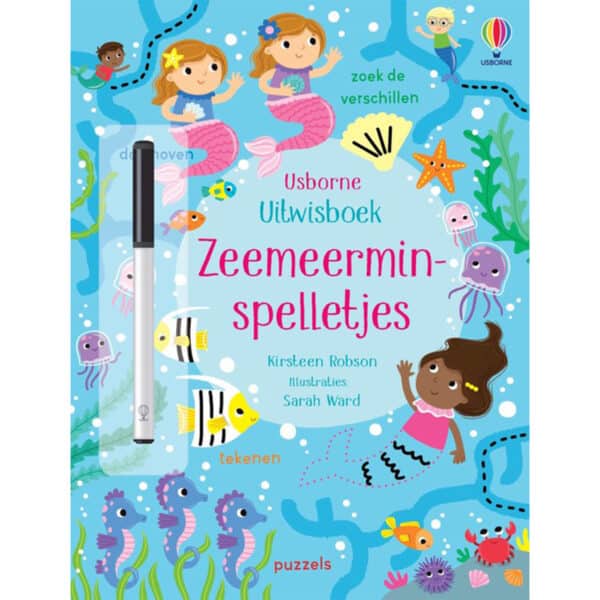 Uitwisboek - Zeemeerminspelletjes
