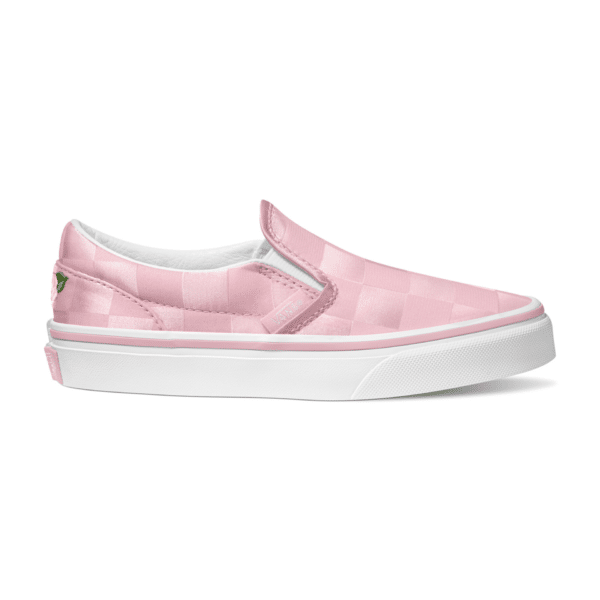 Vans Vans Classic Slip-On Satin Rose Pink/White 197643561095 Vans SS25 Kleding & Accessoires Schoenen  Wijs west