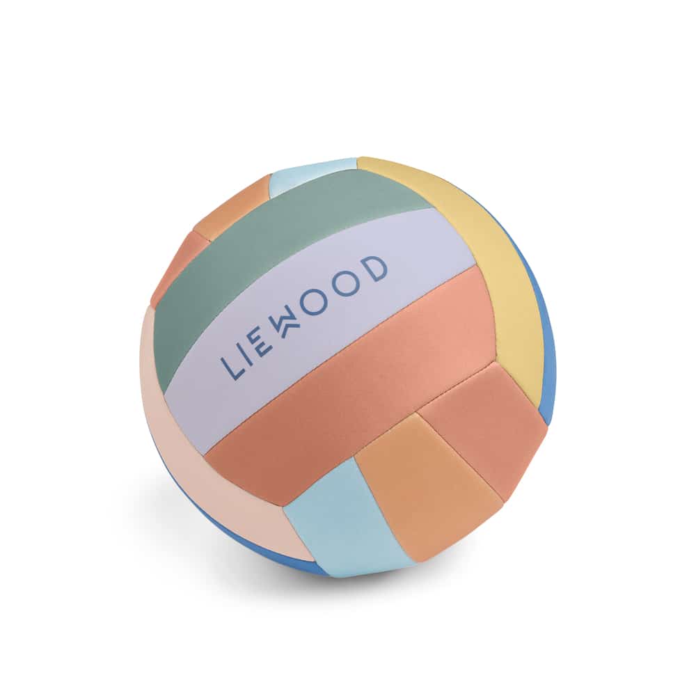 Liewood Liewood Villa Volley Ball Crispy Corn Multi Mix 5715493468828 Liewood Speelgoed & Spellen Buitenspelen  Wijs west