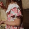 Konges Sløjd Coeur Collar Dress Gots Fleur Anglaise - Afbeelding 9