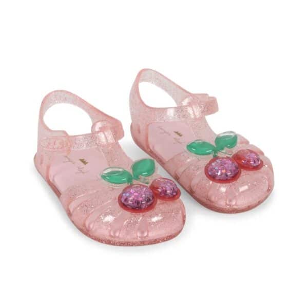 Konges Sløjd Konges Sløjd Lilo Sandal Cherry 5715681022269 Konges SS25 Kleding & Accessoires Schoenen Sandalen Wijs west