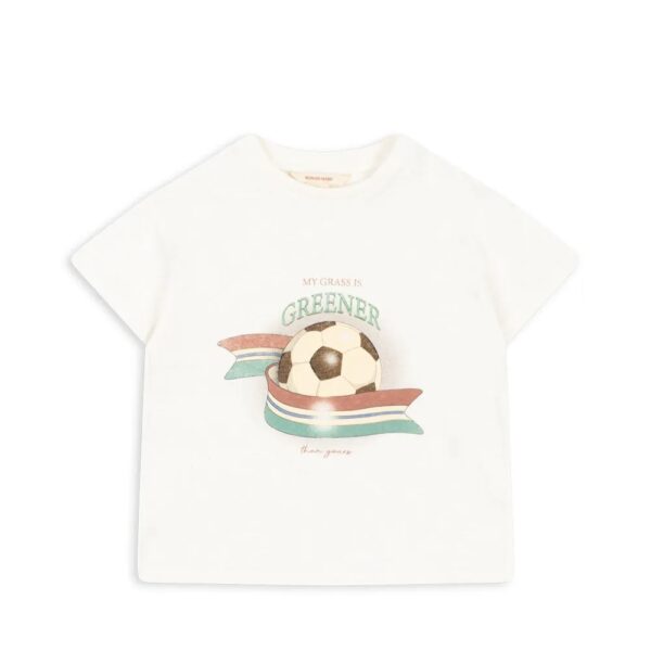 Konges Sløjd Konges Sløjd Era Tee Ocs Kick It 5715681029510 Konges SS25 Kleding & Accessoires Shirts T-shirts Wijs west