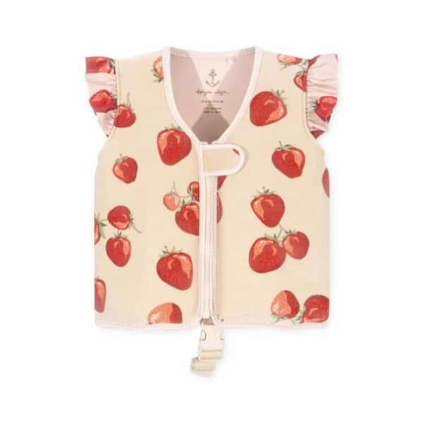 Konges Sløjd Konges Sløjd Mateo Swim Vest Shark Attack 5715681046012 Konges SS25 Kleding & Accessoires Zwemkleding  Wijs west