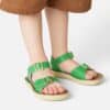 Salt-Water Sandals Salt-Water Sandals Surfer Child Kelly Green 0000523305606 Saltw SS25 Kleding & Accessoires Schoenen Sandalen Wijs west