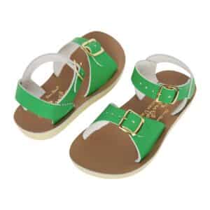 Salt-Water Sandals Salt-Water Sandals Surfer Child Kelly Green 0000523305606 Saltw SS25 Kleding & Accessoires Schoenen Sandalen Wijs west