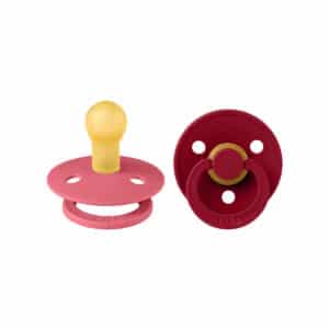 Colour speen latex 2 pack - Coral/Ruby size 1