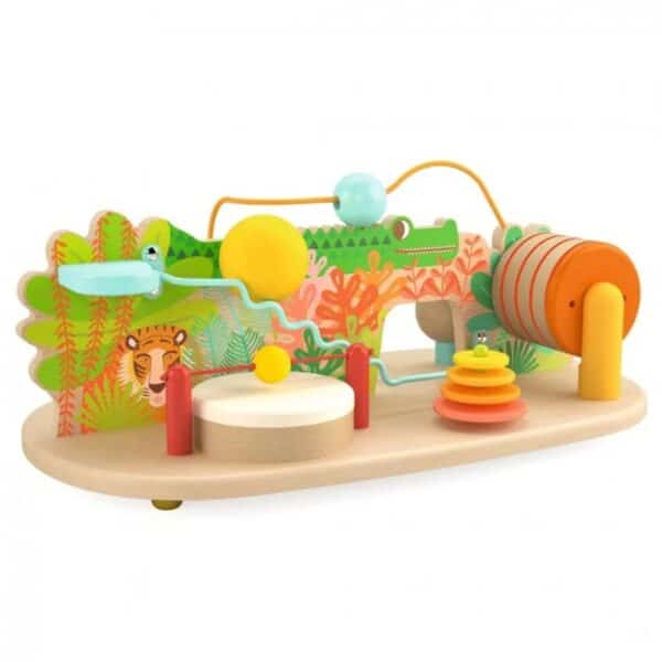 Djeco Djeco Geluidsactiviteiten Multi Sound 3070900062955 Djeco Ap25 Speelgoed & Spellen Babyspeelgoed  Wijs west