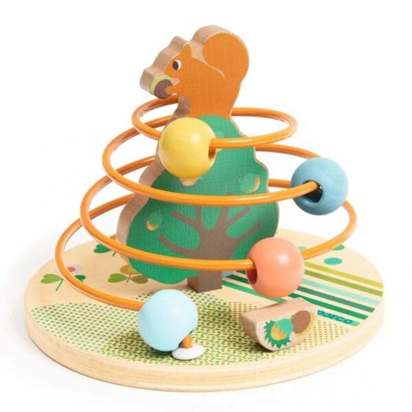 Djeco Djeco Telraam Rollnut 3070900063716 Djeco Ap25 Speelgoed & Spellen Babyspeelgoed  Wijs west