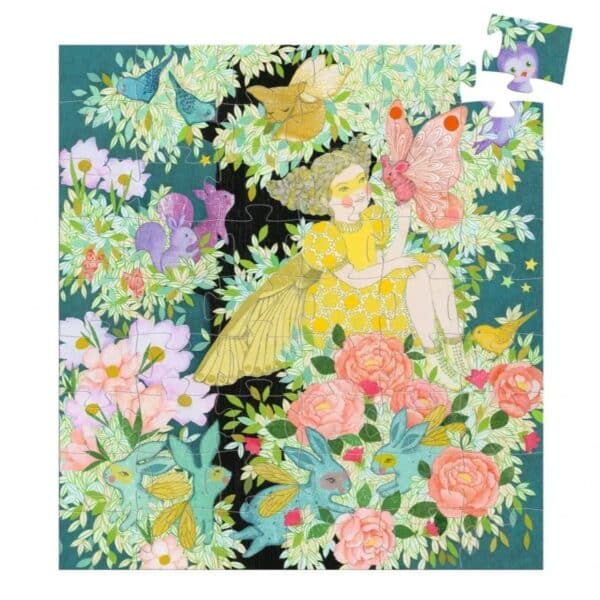 Djeco Djeco Puzzel Flora'S Boom  Djeco Ap25 Speelgoed & Spellen Puzzels  Wijs west