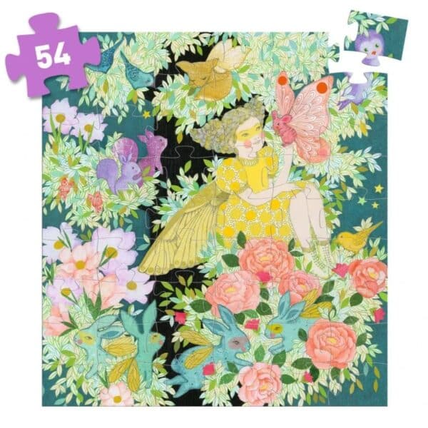 Djeco Djeco Puzzel Flora'S Boom  Djeco Ap25 Speelgoed & Spellen Puzzels  Wijs west