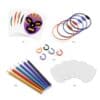 Djeco Djeco Knutselpaket Sleutelhangers Wrestler Keyring 3070900094864 Djeco Ap25 Speelgoed & Spellen Knutselen  Wijs west