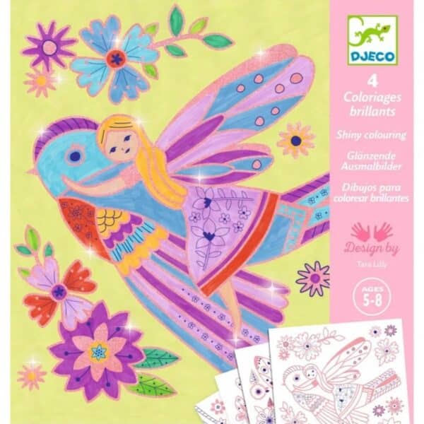 Djeco Djeco Knutselpaket Kleine Vleugels  Djeco Ap25 Speelgoed & Spellen Knutselen  Wijs west