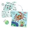 Djeco Djeco Knutselpaket Onder Zee  Djeco Ap25 Speelgoed & Spellen Knutselen  Wijs west