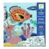 Djeco Djeco Knutselpaket Onder Zee  Djeco Ap25 Speelgoed & Spellen Knutselen  Wijs west