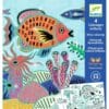 Djeco Djeco Knutselpaket Onder Zee  Djeco Ap25 Speelgoed & Spellen Knutselen  Wijs west