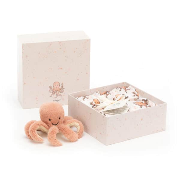 Jellycat Jellycat Odell Octopus Gift Set 670983121582 Jellycat Speelgoed & Spellen Knuffels  Wijs west