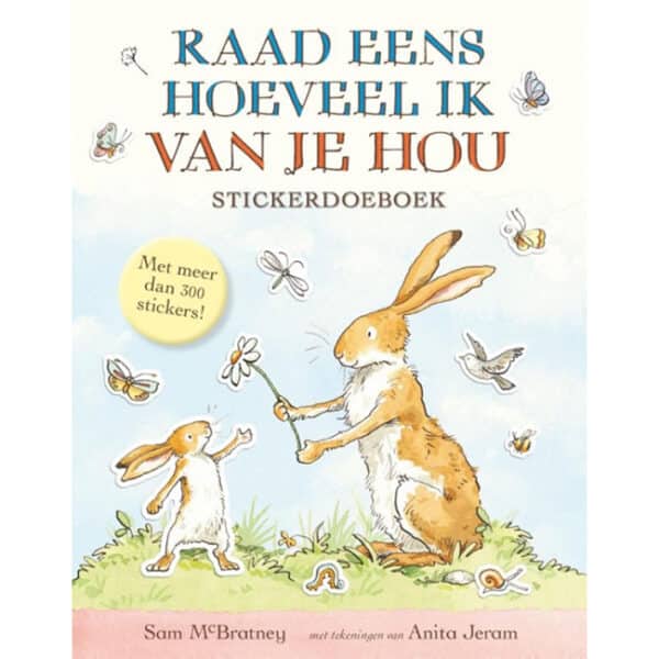 Raad eens hoeveel ik van je hou - Stickerdoeboek