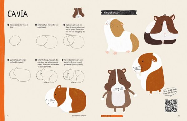 Dieren leren tekenen