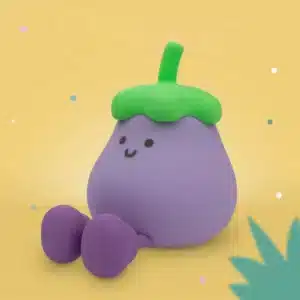 Mary's Led Lamp - Eggplant