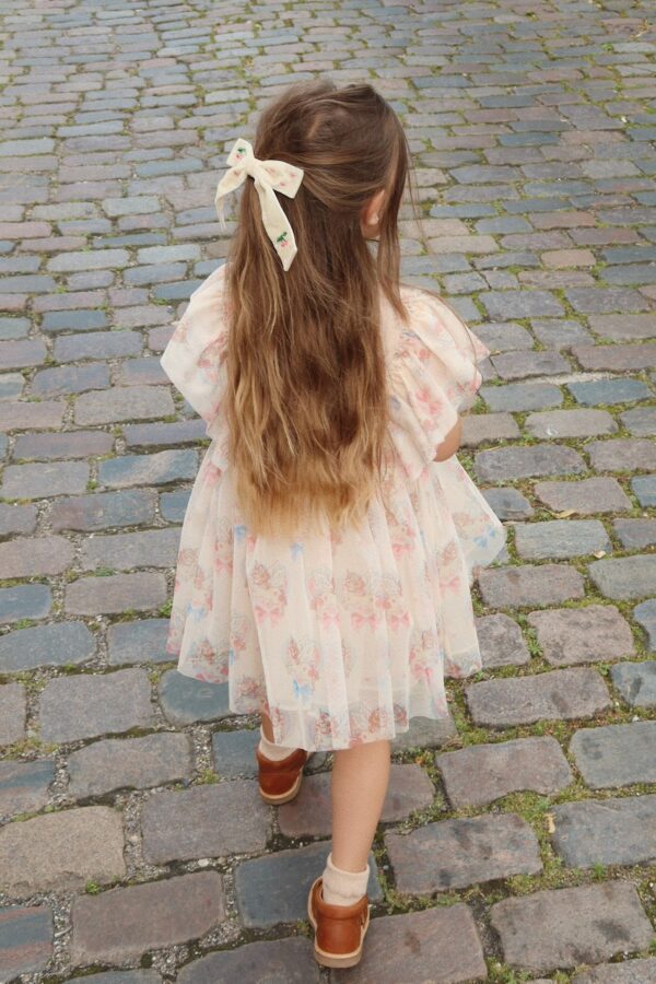 Konges Sløjd Konges Sløjd Ada Fairy Jurk Grs Twinkle Sprinkle 5715681052440 SS25 Konges Kleding & Accessoires Rokjes & Jurkjes  Wijs west