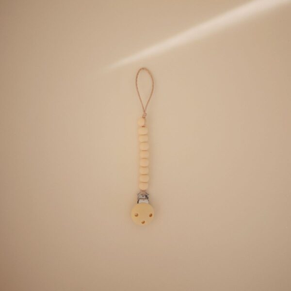 Mushie Speenkoord Hera - Pale Yellow - Afbeelding 2