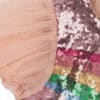 Konges Sløjd Konges Sløjd Odette Regenboog Jurk Evening Sand 5715681050316 SS25 Konges Kleding & Accessoires Rokjes & Jurkjes  Wijs west