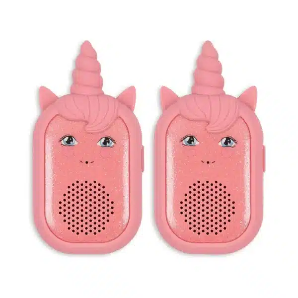 Konges Sløjd Glitter Unicorn Walkie Talkie Sparkling Pink