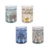 Konges Sløjd Konges Sløjd 4 Pack Glitter Bekers Blue Mix 5715681062623 SS25 Konges Verzorging Eten & Drinken Lunchbakjes & Drinkbekers Wijs west