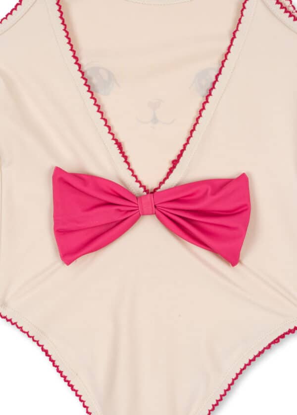 Konges Sløjd Konges Sløjd Kitty Zwempak Grs Soft Pink 5715681069332 SS25 Konges Kleding & Accessoires Zwemkleding Zwempak Wijs west