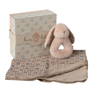 16-5701-00 Maileg Bunny rattle set - Powder