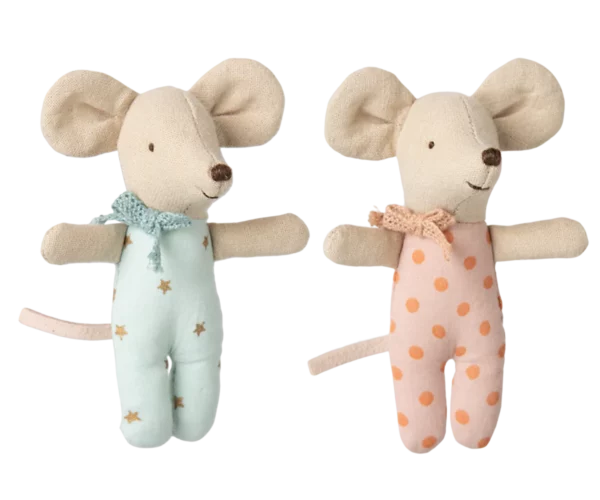 Maileg Twins, Baby mice in matchbox