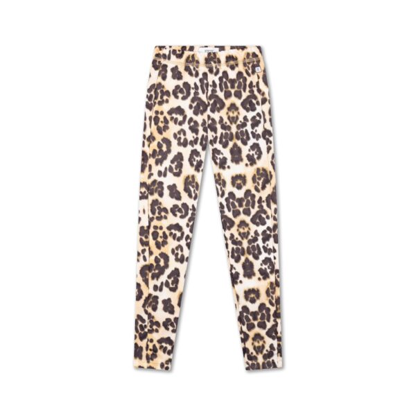 Repose AMS Repose Ams 37. Legging Leopard Glitch 8721339608270 AW25 Repose Kleding & Accessoires Broeken Leggings Wijs west